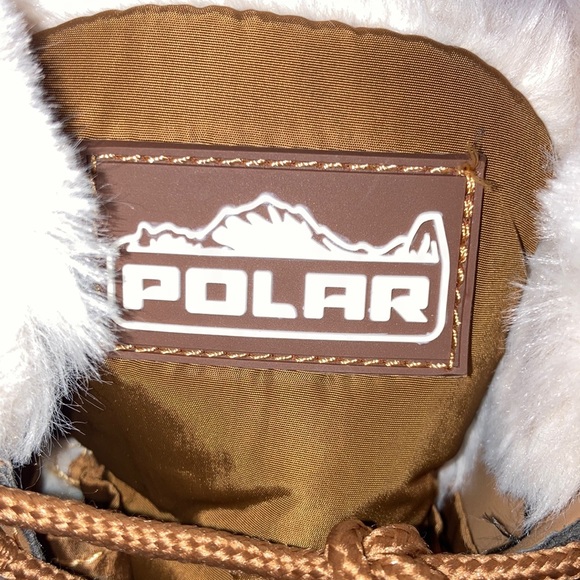 Womens Quilted Duck Cuff Snow Lace Up Waterproof Faux Fur Outdoor Boots USED - Picture 7 of 7